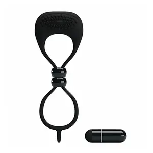 Anel Peniano e de Escroto com Vibrador - Locker
