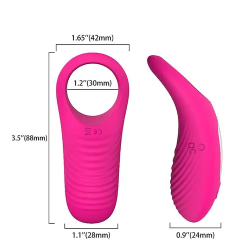 Anel Peniano com Vibro Recarregável - Himan