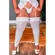 Meia Calça 7/8 Arrastão com renda sensual - Plus Size