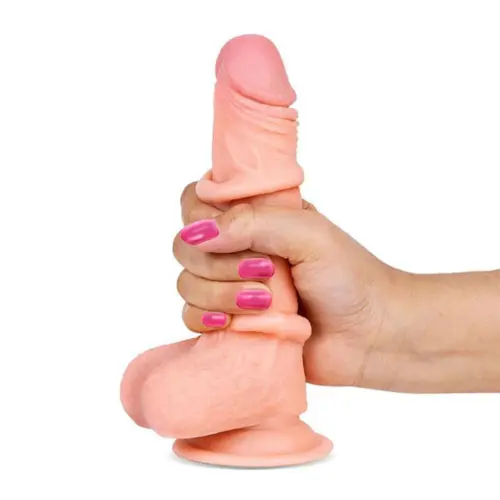 Pênis Super Realístico Dupla Camada 17,8cm