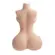 Masturbador Cyberskin em Formato de Corpo - Vagina,  Ânus e Seios 45cm