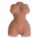 Masturbador Cyberskin Meio Corpo - Vagina,  Ânus e Seios 37cm