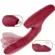 Vibrador Triplo Estímulo com Sugador de Clitóris - Brown