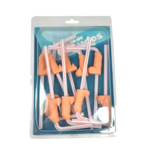 Jogo de canudo com pênis