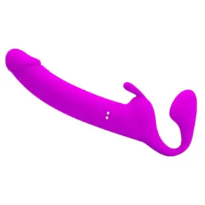 Vibrador Strapless - Ponto G e Clitóris com Tapping