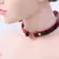 Coleira Bondage com Coração