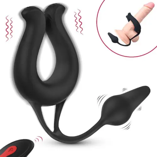 Plug Anal com Anel Peniano - Nicole-RCT