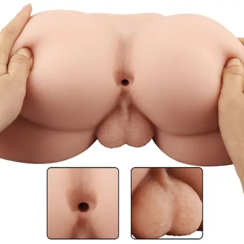Masturbador Masculino - Formato Bunda com Ânus Masculino