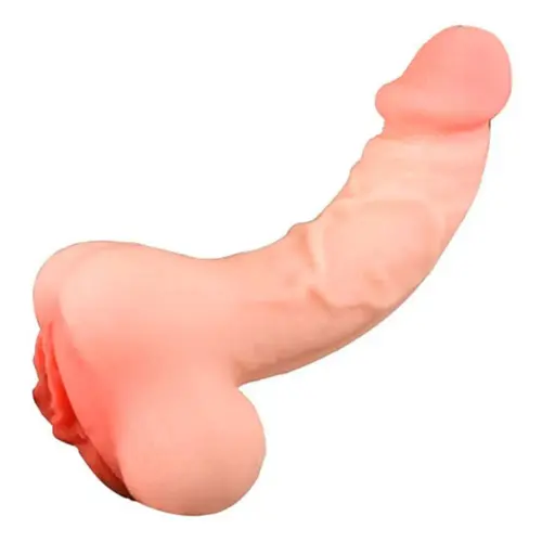Masturbador Masculino Cyberskin em Pênis e Vagina