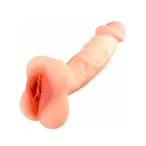 Masturbador Masculino Cyberskin em Pênis e Vagina