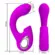 Vibrador de Ponto G e Clitóris com Sugador - Sibel