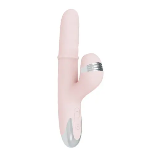 Vibrador de Ponto G e clitóris / Pulsação com Vai e vem de Anel - Núbia