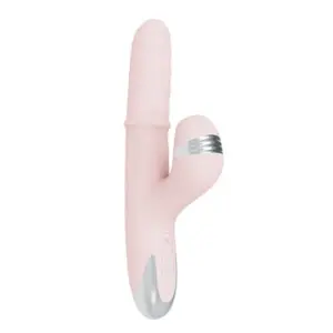 Vibrador de Ponto G e clitóris / Pulsação com Vai e vem de Anel - Núbia