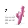 Touch - Vibrador Vai e Vem Rotativo e Clitóris com Pulsação