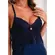 Camisola de Cetim com Renda e Bojo Soft