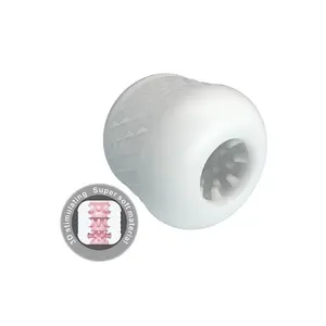 Mini Masturbador Vazado - Formato de EGG