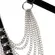 Harness Corporal em Couro com Correntes