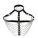 Harness Corporal em Couro com Correntes