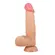 Pênis Realístico Dupla Camada Sliding Skin 21,8cm com Ventosa