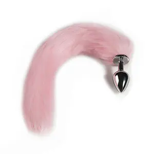 Plug Anal com Rabo de Raposa - 40cm
