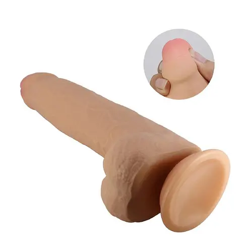 Pênis Realístico Draco Dupla Camada 23cm com Ventosa