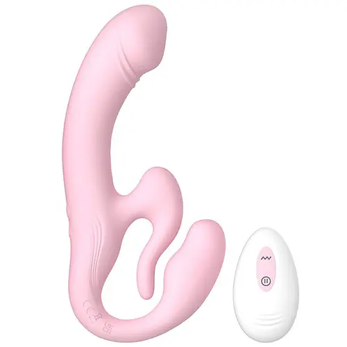 Vibrador Strapless com Controle Remoto Recarregável