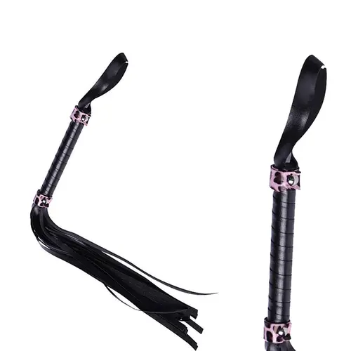 Chicote Erótico de Luxo 50cm com Alça