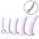 Kit Dilatador Vaginal 5 Tamanhos Curvado Silicone