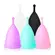 Kit 2 Coletores Menstruais em Silicone Reutilizável