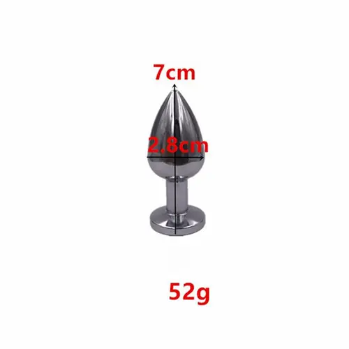 Plug Anal com Rabo de Raposa Roxo e Branco 48cm