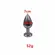 Plug Anal com Rabo de Raposa Roxo e Branco 48cm