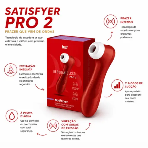Kit Satisfyer Pro 2 Deborah Secco Experience