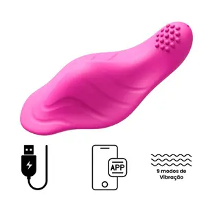 Vibrador de Calcinha com Controle por APP