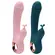 Vibrador com Estimulador de Clitóris Recarregável USB 10 Vibrações