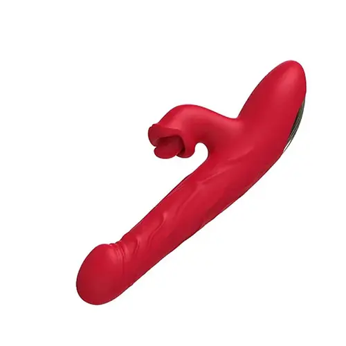 Vibrador com Estimulador de Clitóris Recarregável 3 Motores e 9 Modos