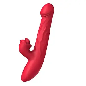 Vibrador com Estimulador de Clitóris Recarregável 3 Motores e 9 Modos